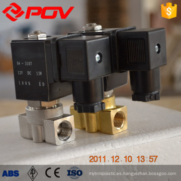 Válvula solenoide de alta presión 24v de acero inoxidable POG1-1B